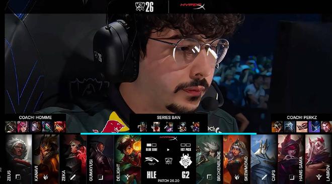 期待抽签了，HLE 2-0战胜G2进入2-2组，G2 1-3淘汰
