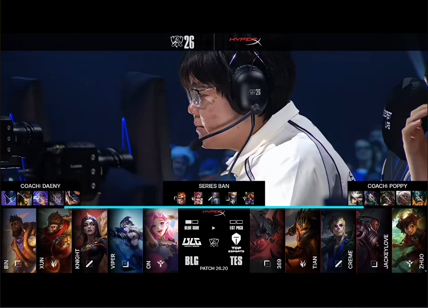 伟德国际1946 BLG VS TES